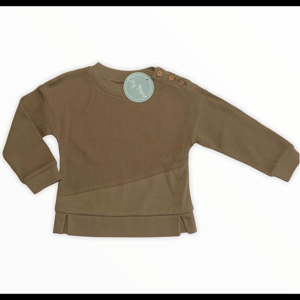 City Mouse Organic Long Sleeve Top (12/18m)